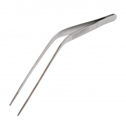 Пінцет вушний по Troeltsch, горизонтально - зігнутий, анатомічний. Довжина 15,0 см